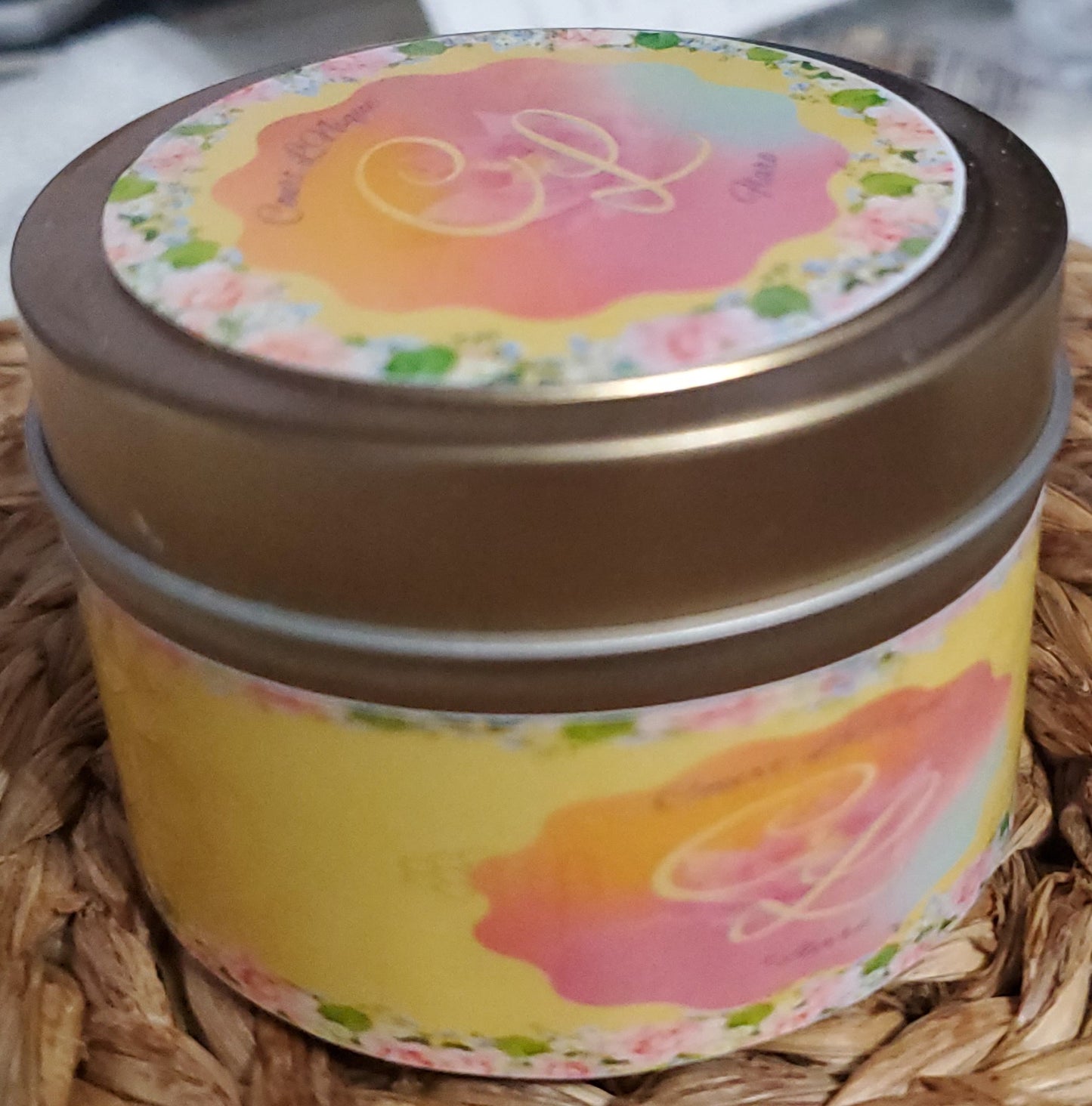 Unscented Beeswax Candle