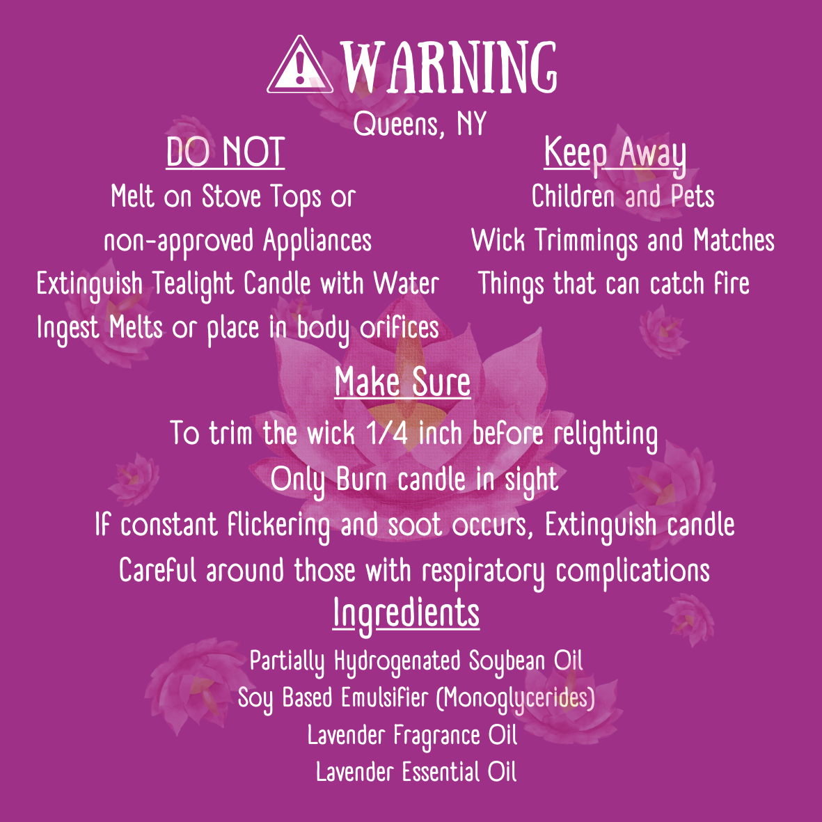 Lavender Ease Wax Melts