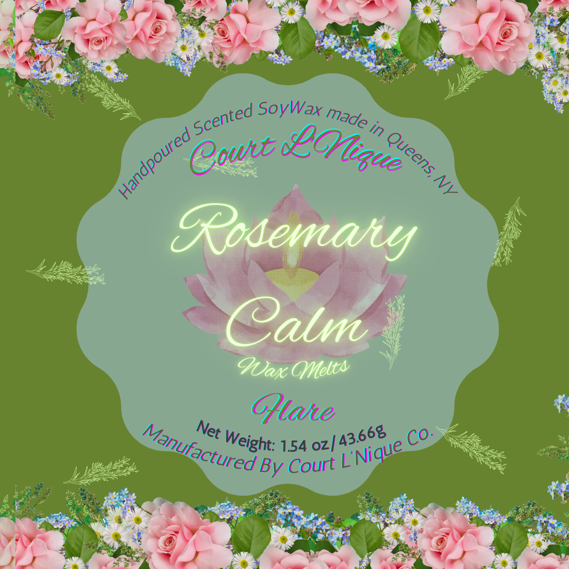 Rosemary Calm Wax Melts