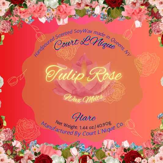 Tulip Rose Wax Melts